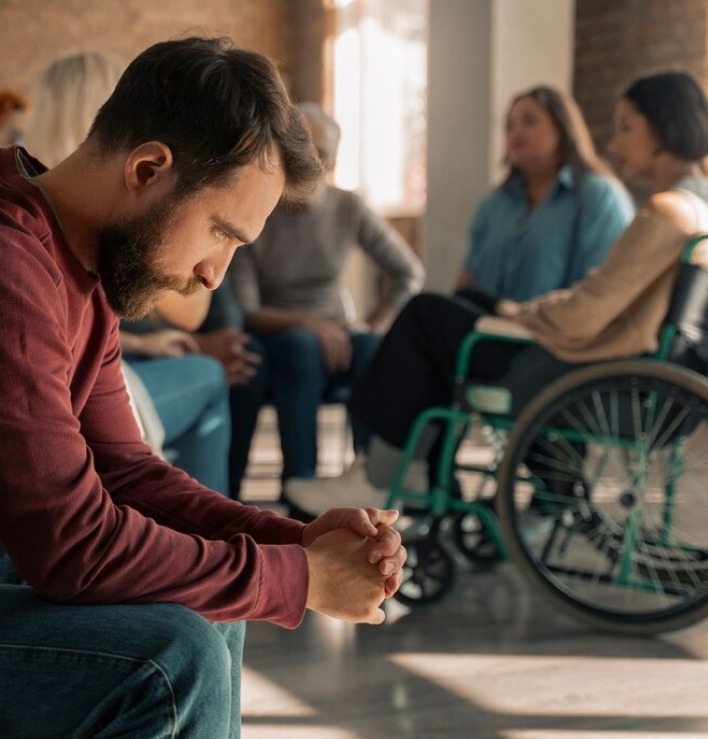 disabled persons in discussion